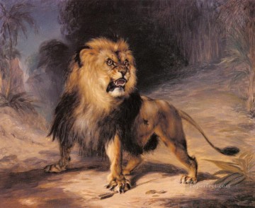 León Painting - William John Huggins Un León